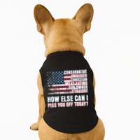 How Else Can I Piss You Off Today Us Flag Doggie Tank