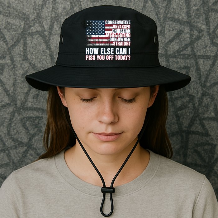 How Else Can I Piss You Off Today Us Flag Bucket Hat