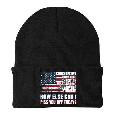 How Else Can I Piss You Off Today Us Flag Beanie