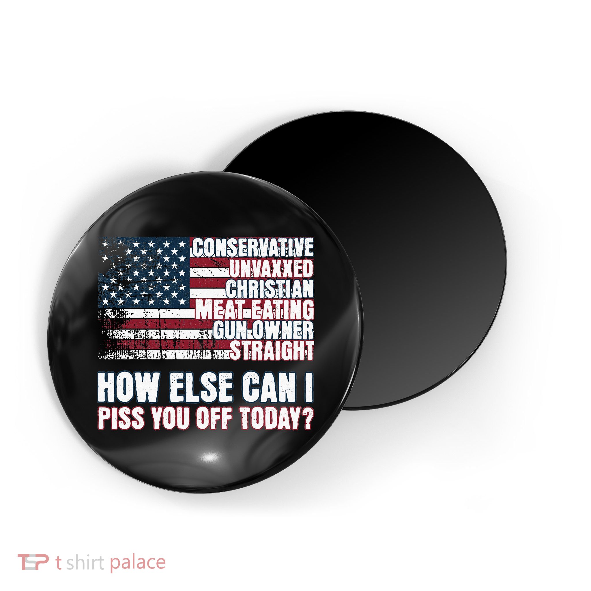 How Else Can I Piss You Off Today Us Flag Magnet