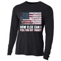 How Else Can I Piss You Off Today Us Flag Cooling Performance Long Sleeve Crew