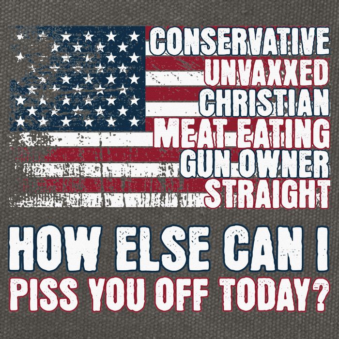 How Else Can I Piss You Off Today Us Flag Cotton Canvas Backpack