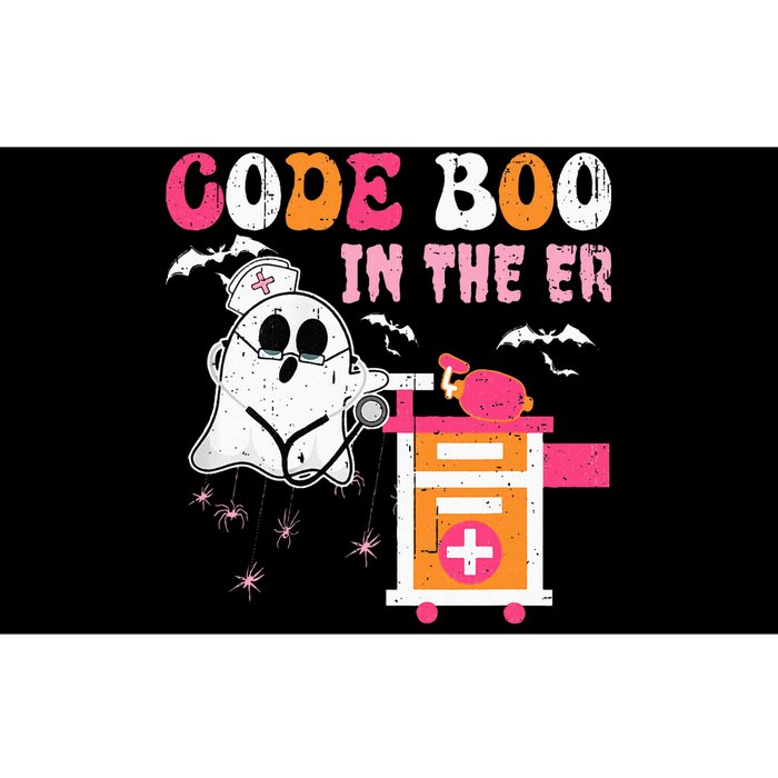 Halloween ER Costume ER Boo Boo Crew Nurse Ghost Nursing Bumper Sticker