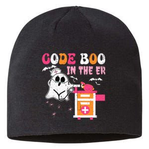 Halloween ER Costume ER Boo Boo Crew Nurse Ghost Nursing Sustainable Beanie