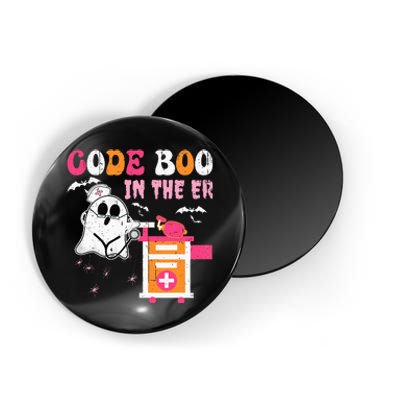 Halloween ER Costume ER Boo Boo Crew Nurse Ghost Nursing Magnet