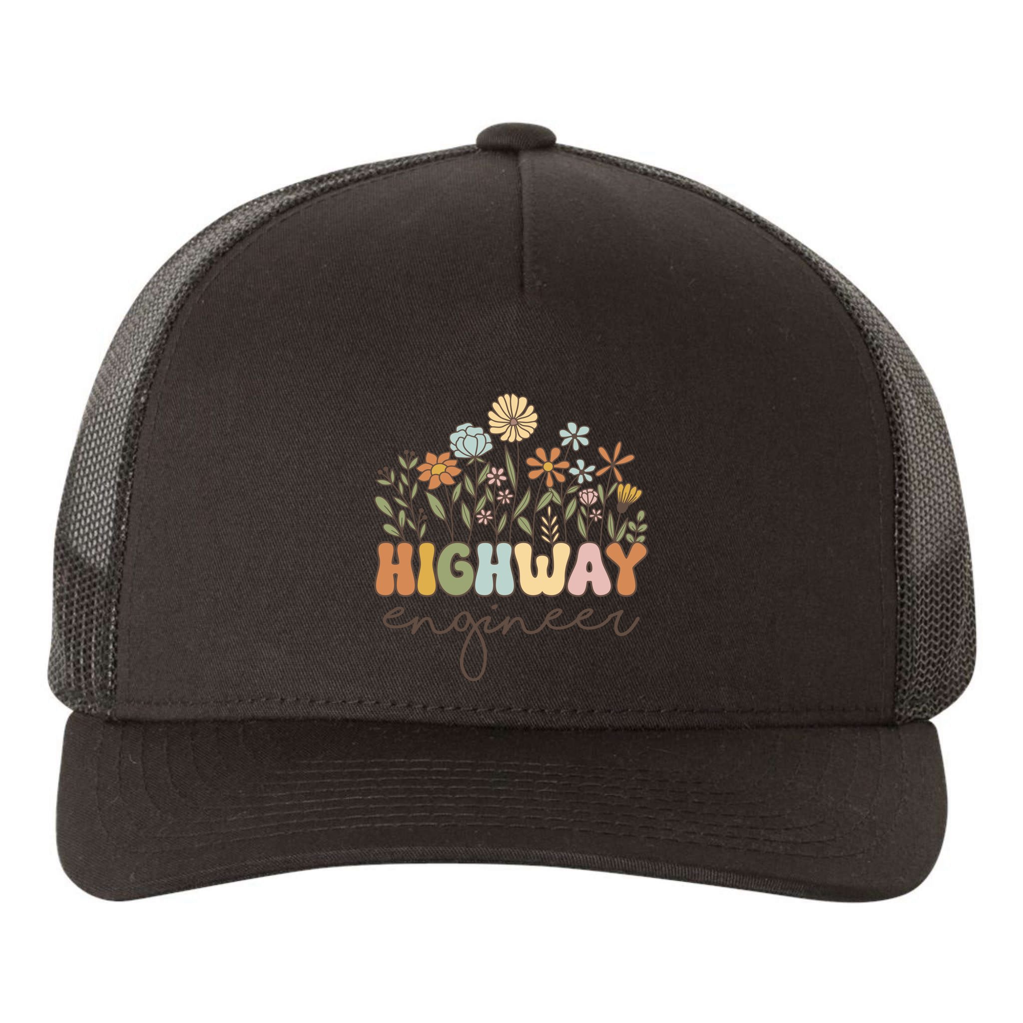 Highway Engineer Civil Engineering Transportation Cool Gift Yupoong Adult 5-Panel Trucker Hat