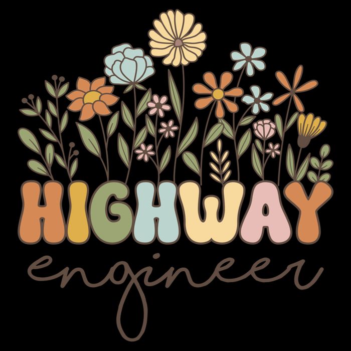 Highway Engineer Civil Engineering Transportation Cool Gift Cooling Performance Crew T-Shirt