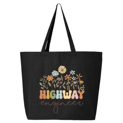 Highway Engineer Civil Engineering Transportation Cool Gift 25L Jumbo Tote