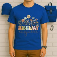 Highway Engineer Civil Engineering Transportation Cool Gift T-Shirt