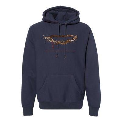 Holiday & Easter Crown Of Thorns Premium Hoodie