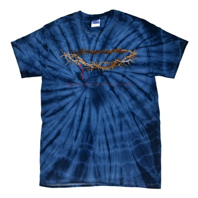 Holiday & Easter Crown Of Thorns Tie-Dye T-Shirt