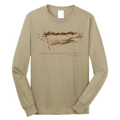 Holiday & Easter Crown Of Thorns Long Sleeve Shirt