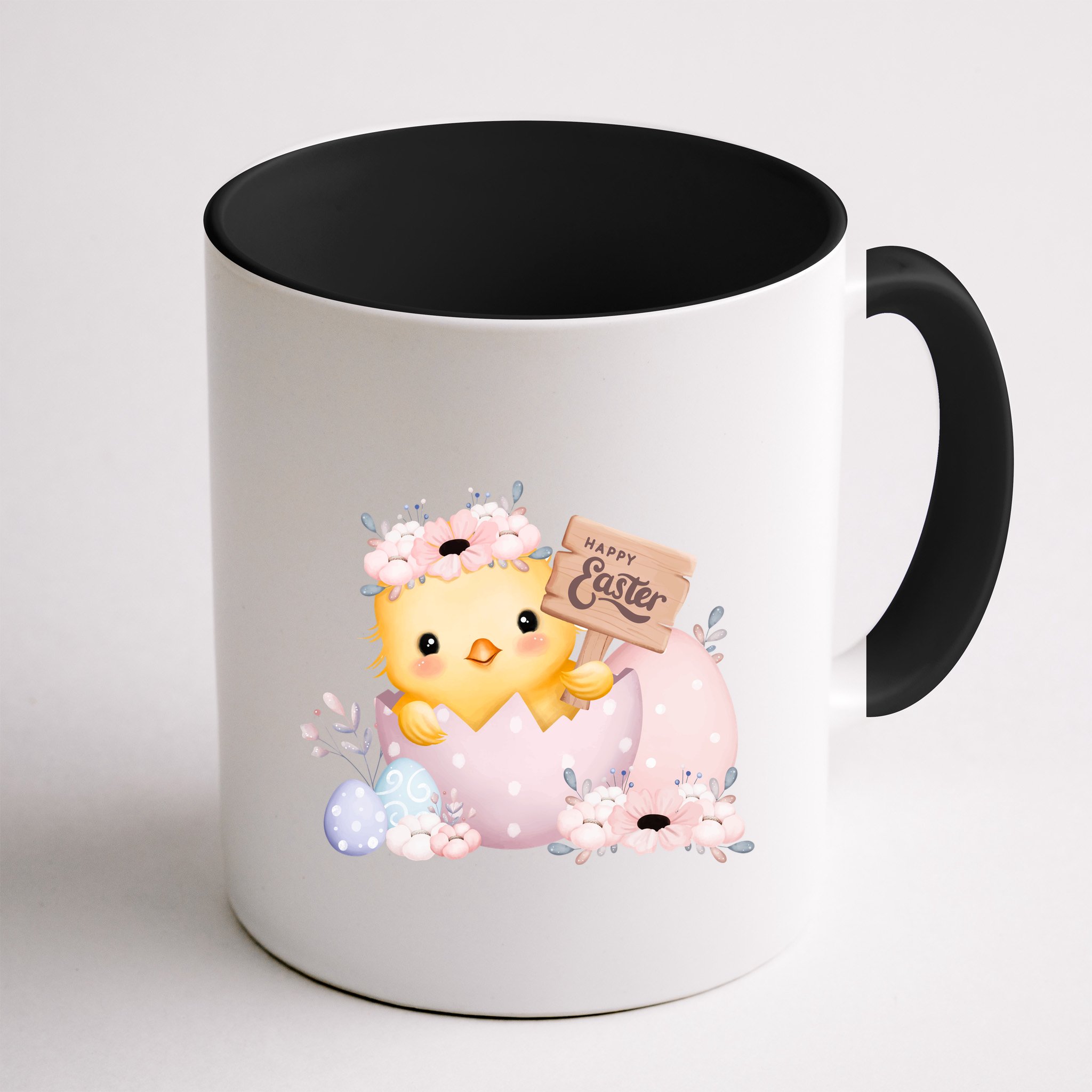 Happy Easter Cute Chick Easter Sunday Mug
