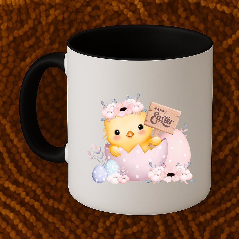 Happy Easter Cute Chick Easter Sunday Mug