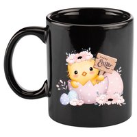 Happy Easter Cute Chick Easter Sunday 11oz C Handle Ceramic Mug