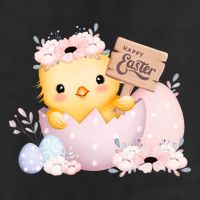 Happy Easter Cute Chick Easter Sunday 11oz C Handle Ceramic Mug