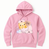 Happy Easter Cute Chick Easter Sunday Hoodie