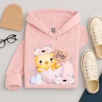 Happy Easter Cute Chick Easter Sunday Hoodie