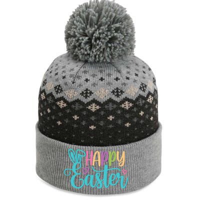 Happy Easter Cute Holiday The Baniff Cuffed Pom Beanie