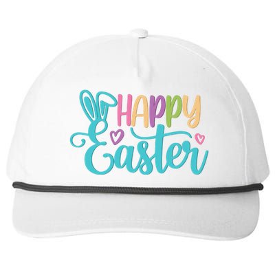 Happy Easter Cute Holiday Snapback Five-Panel Rope Hat