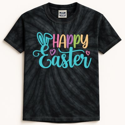 Happy Easter Cute Holiday Kids Tie-Dye T-Shirt