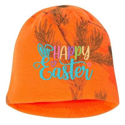 Happy Easter Cute Holiday Kati - Camo Knit Beanie