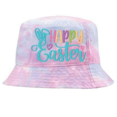 Happy Easter Cute Holiday Tie-Dyed Bucket Hat