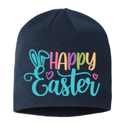 Happy Easter Cute Holiday Sustainable Beanie