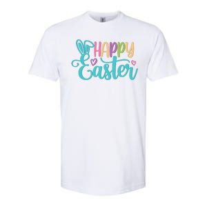 Happy Easter Cute Holiday Softstyle CVC T-Shirt