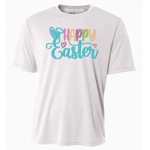 Happy Easter Cute Holiday Cooling Performance Crew T-Shirt