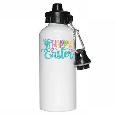 Happy Easter Cute Holiday Aluminum Water Bottle 