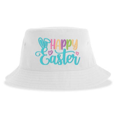 Happy Easter Cute Holiday Sustainable Bucket Hat