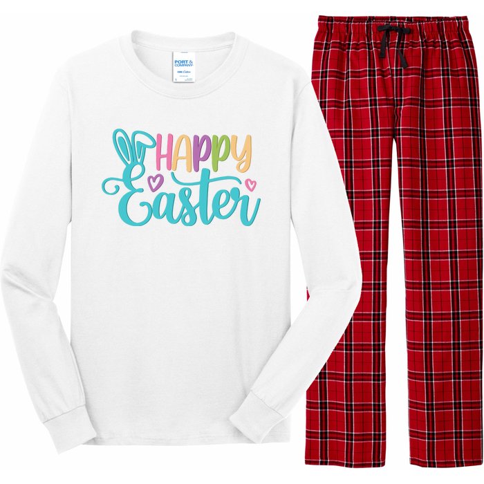 Happy Easter Cute Holiday Long Sleeve Pajama Set