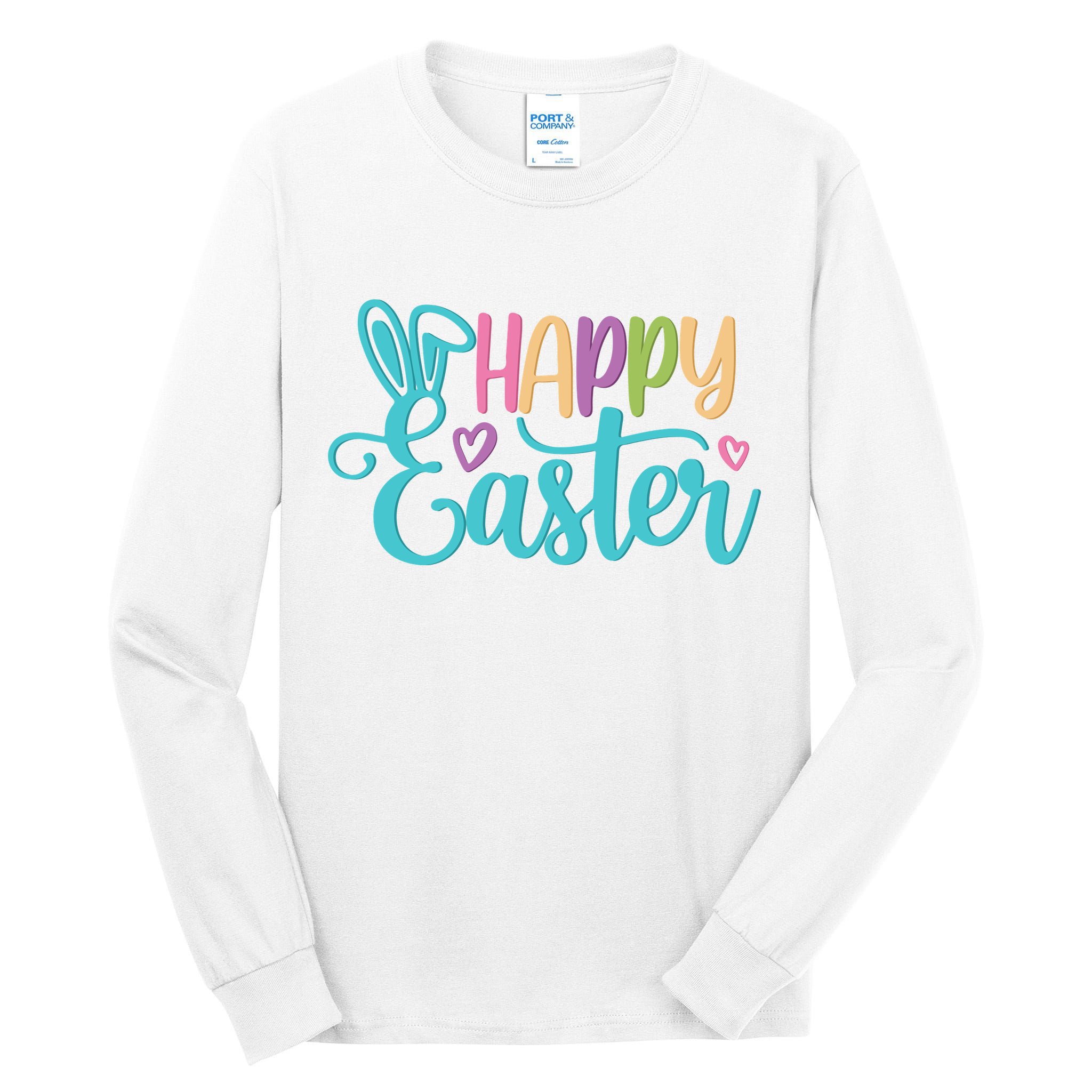 Happy Easter Cute Holiday Tall Long Sleeve T-Shirt