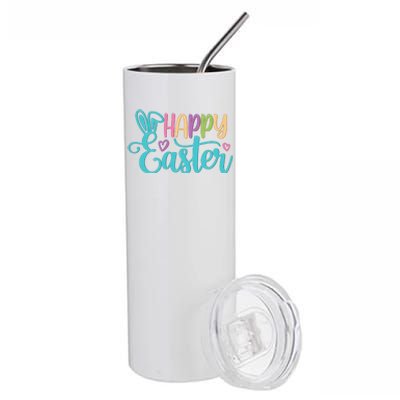 Happy Easter Cute Holiday Stainless Steel Tumbler