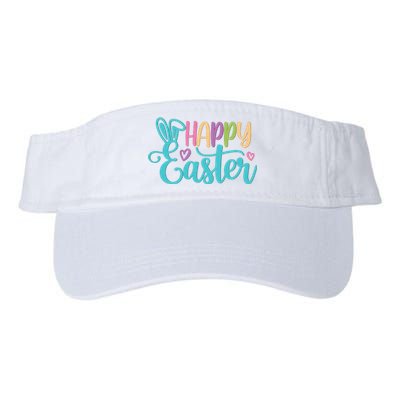 Happy Easter Cute Holiday Valucap Bio-Washed Visor