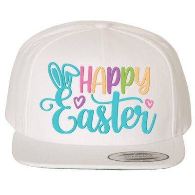 Happy Easter Cute Holiday Wool Snapback Cap