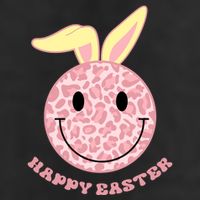 Happy Easter Cute Smile Face Pink Patterns Cool Comfort Performance Bucket Hat