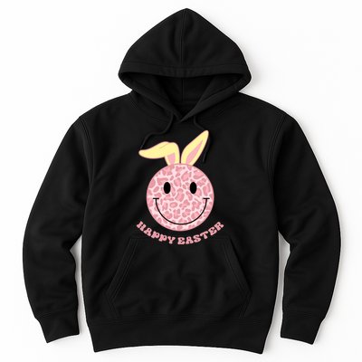 Happy Easter Cute Smile Face Pink Patterns Hoodie