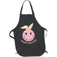 Happy Easter Cute Smile Face Pink Patterns Apron