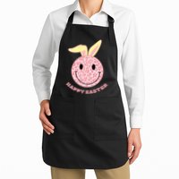 Happy Easter Cute Smile Face Pink Patterns Apron