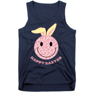 Happy Easter Cute Smile Face Pink Patterns Tank Top