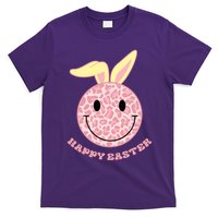 Happy Easter Cute Smile Face Pink Patterns T-Shirt
