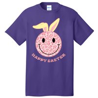 Happy Easter Cute Smile Face Pink Patterns Tall T-Shirt