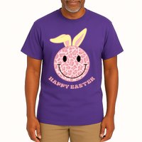 Happy Easter Cute Smile Face Pink Patterns Tall T-Shirt
