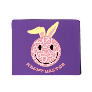 Happy Easter Cute Smile Face Pink Patterns Mousepad