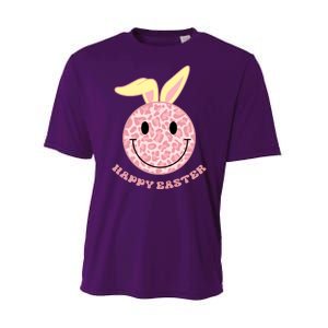 Happy Easter Cute Smile Face Pink Patterns Performance Sprint T-Shirt