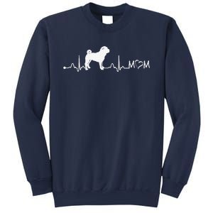 Heartbeat EKG Chinese SharPei Dog Mom Gift Sweatshirt