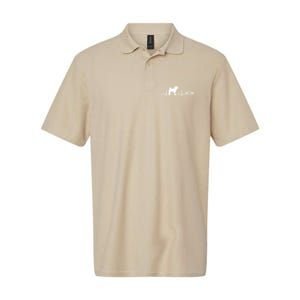 Heartbeat EKG Chinese SharPei Dog Mom Gift Softstyle Adult Sport Polo