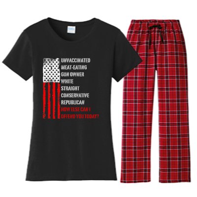 How Else Can I Offend You Today Women's Flannel Pajama Set